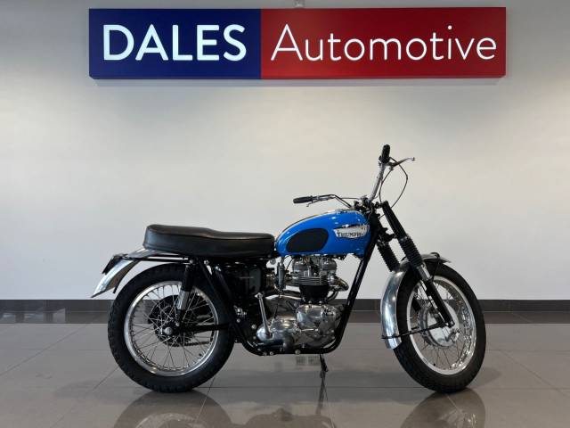 Triumph TR6 0.7 TR6C TROPHY SPECIAL Motorcycle Petrol BLUE/BLACK