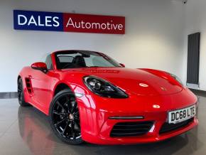 PORSCHE BOXSTER 2018 (68) at Dales Automotive Barnoldswick