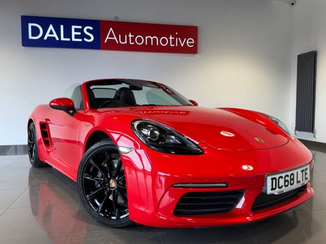 Porsche Boxster 2.0 2dr PDK Convertible Petrol RED