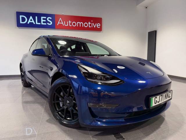 Tesla Model 3 0.0 Long Range AWD 4dr Auto Saloon Electric BLUE