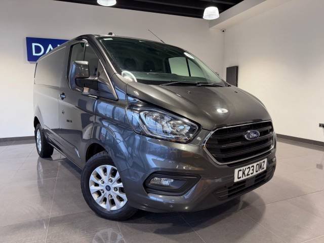Ford Transit Custom 2.0 EcoBlue 170ps Low Roof Limited Van Auto Panel Van Diesel GREY